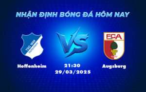 hoffenheim augsburg 29 03 bundesliga