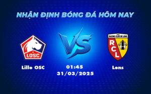 lille osc lens 31 03 ligue 1