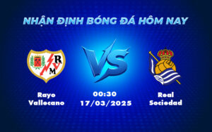 rayo vallecano real sociedad 17 03 la liga