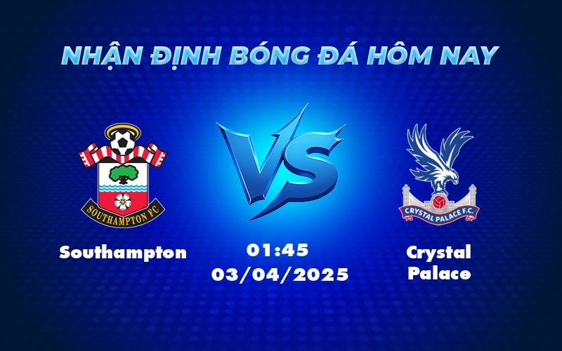 southampton crystal palace 03 04 ngoai hang anh